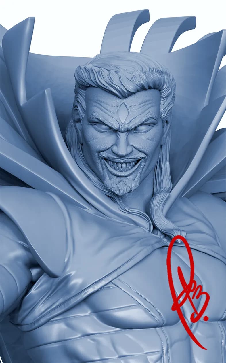 STL - Mr. Sinister de Marvel Comics render 4