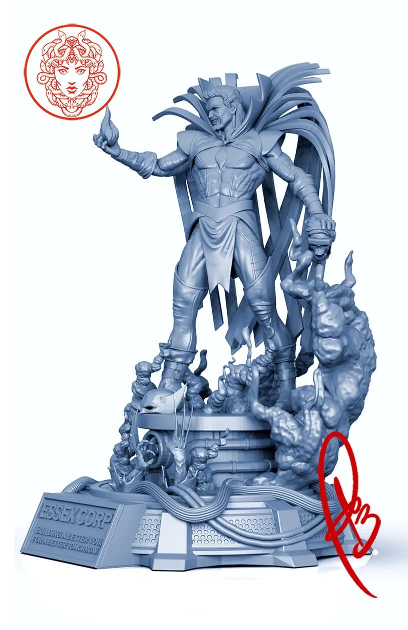 STL - Mr. Sinister de Marvel Comics render 5