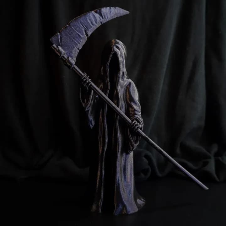 STL - Muerte con guadaña render 3