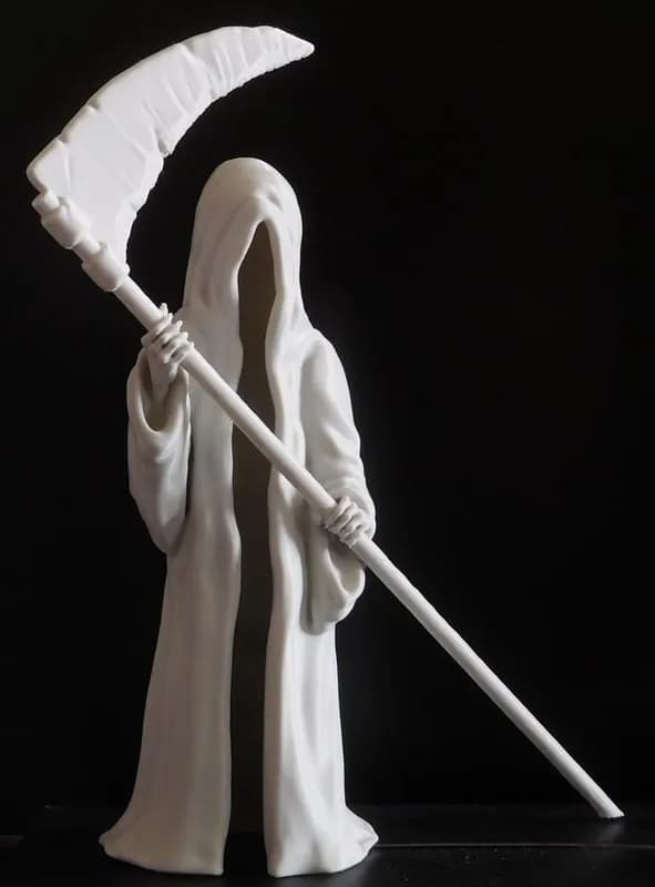 STL - Muerte con guadaña render 4