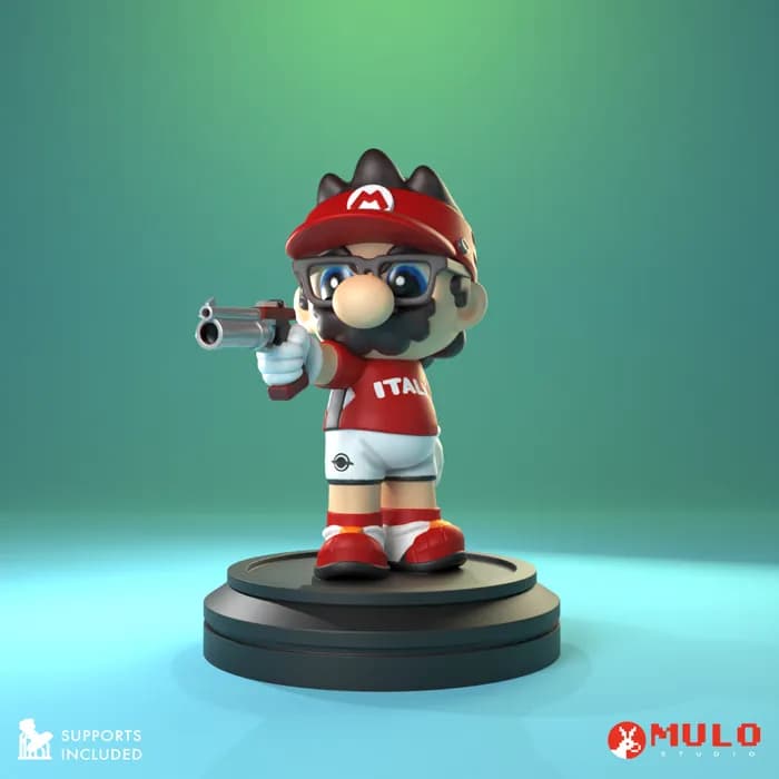 STL - mulo studio chib ishooter mario