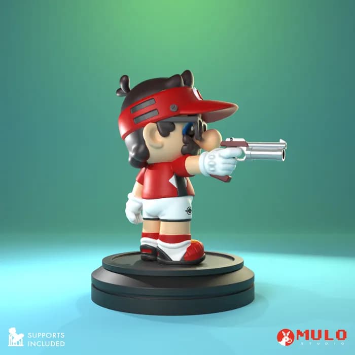 STL - mulo studio chib ishooter mario render 2