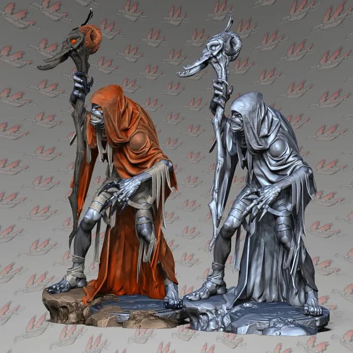 STL - Mum Ra Colección Prey render 4