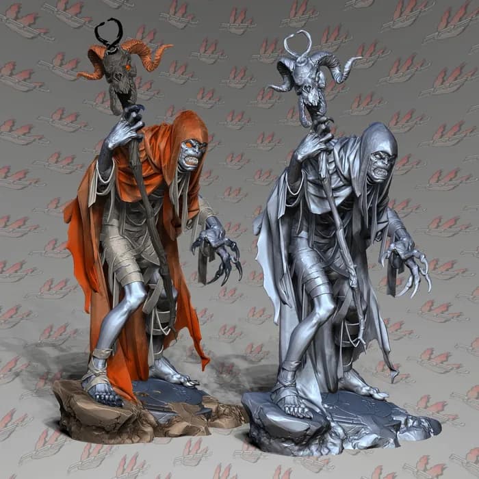 STL - Mum Ra Colección Prey render 5