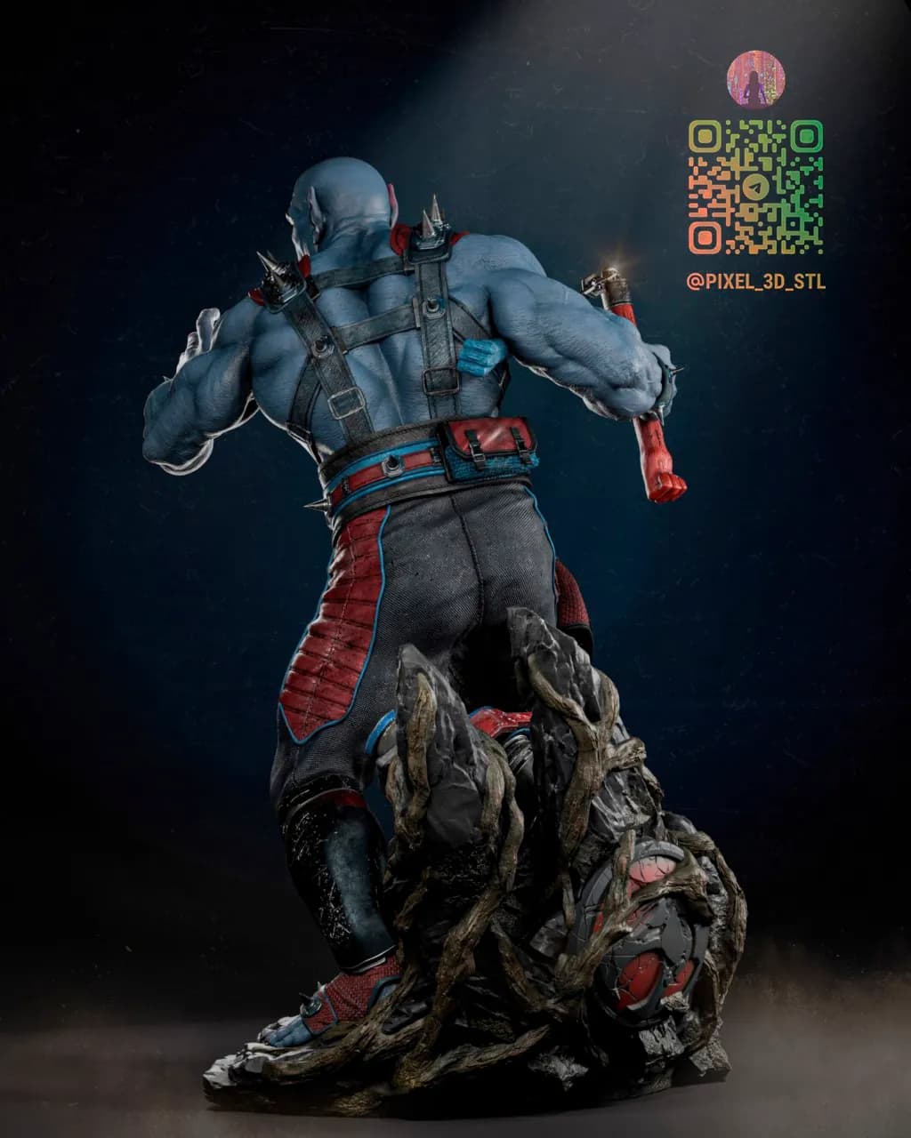 STL - Mumm Ra render 4