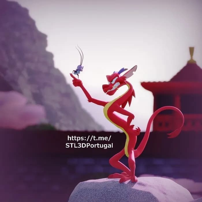 STL - mushu crikee stl stl 3d portugal