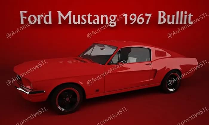 STL - mustang obj