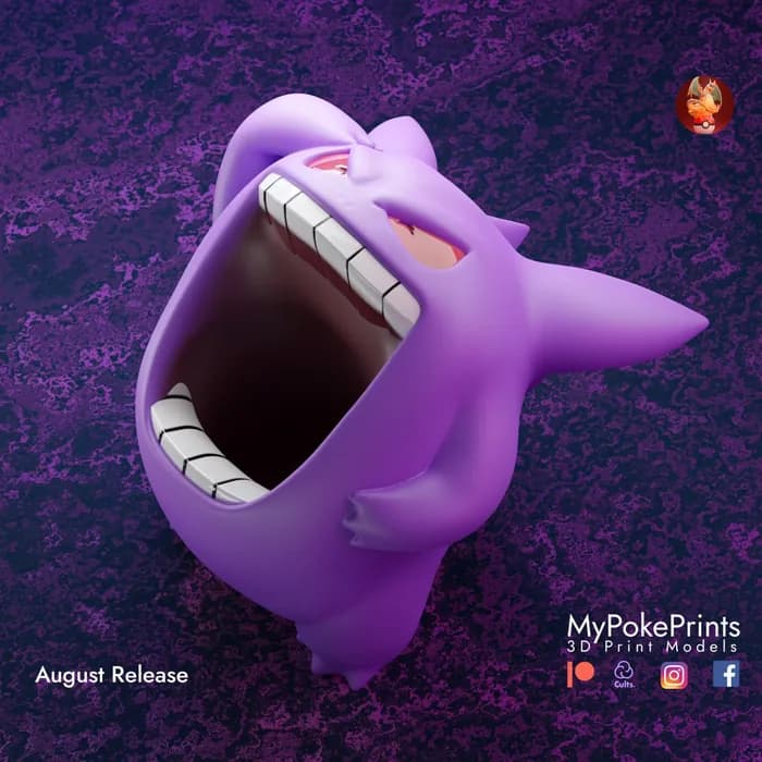 STL - mypokeprints gengar 4