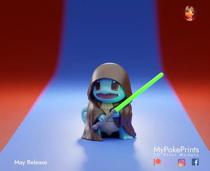STL - mypokeprints star wars day render 2