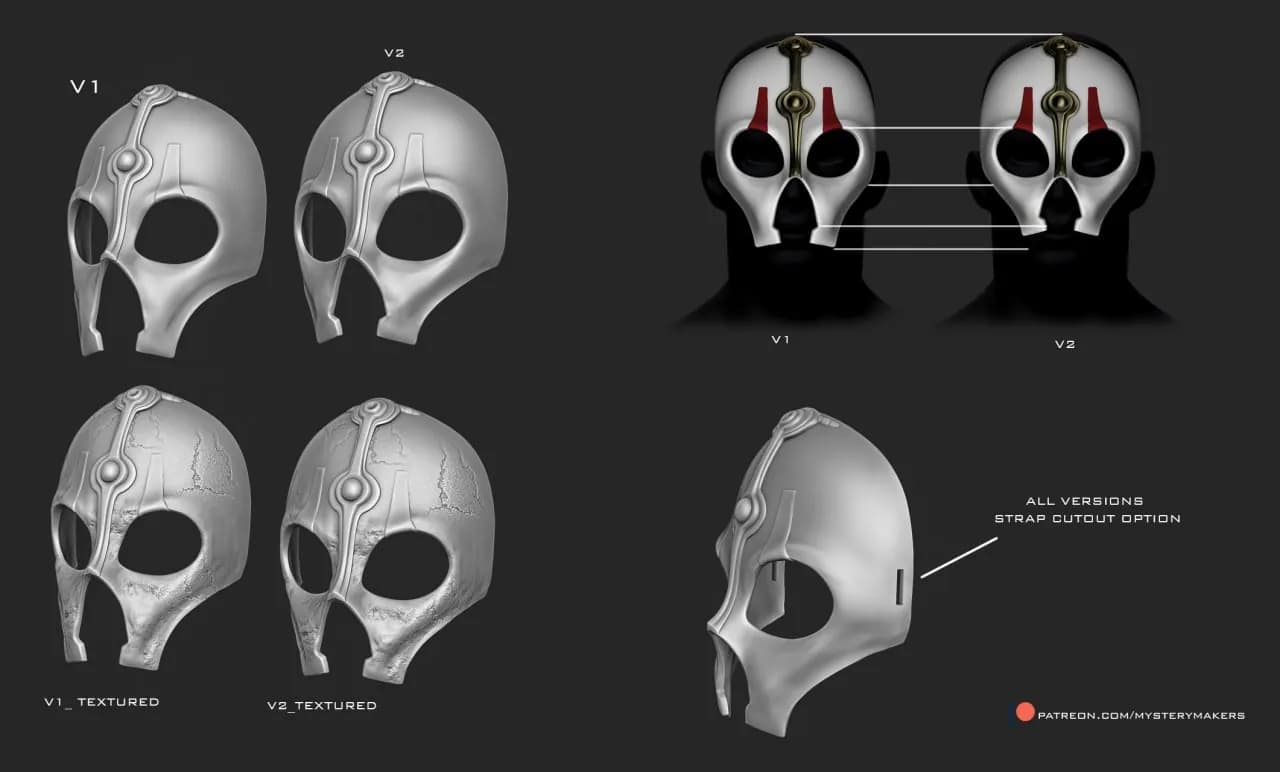 STL - Mystery Maker Darth Nihilus Mask