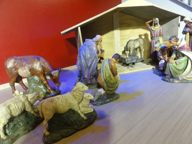 STL - Nacimiento Navideño Completo
