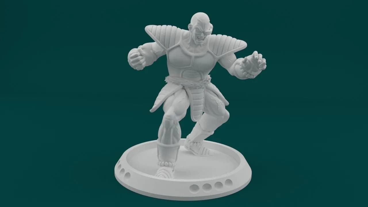 STL - Nappa de Dragon Ball Z