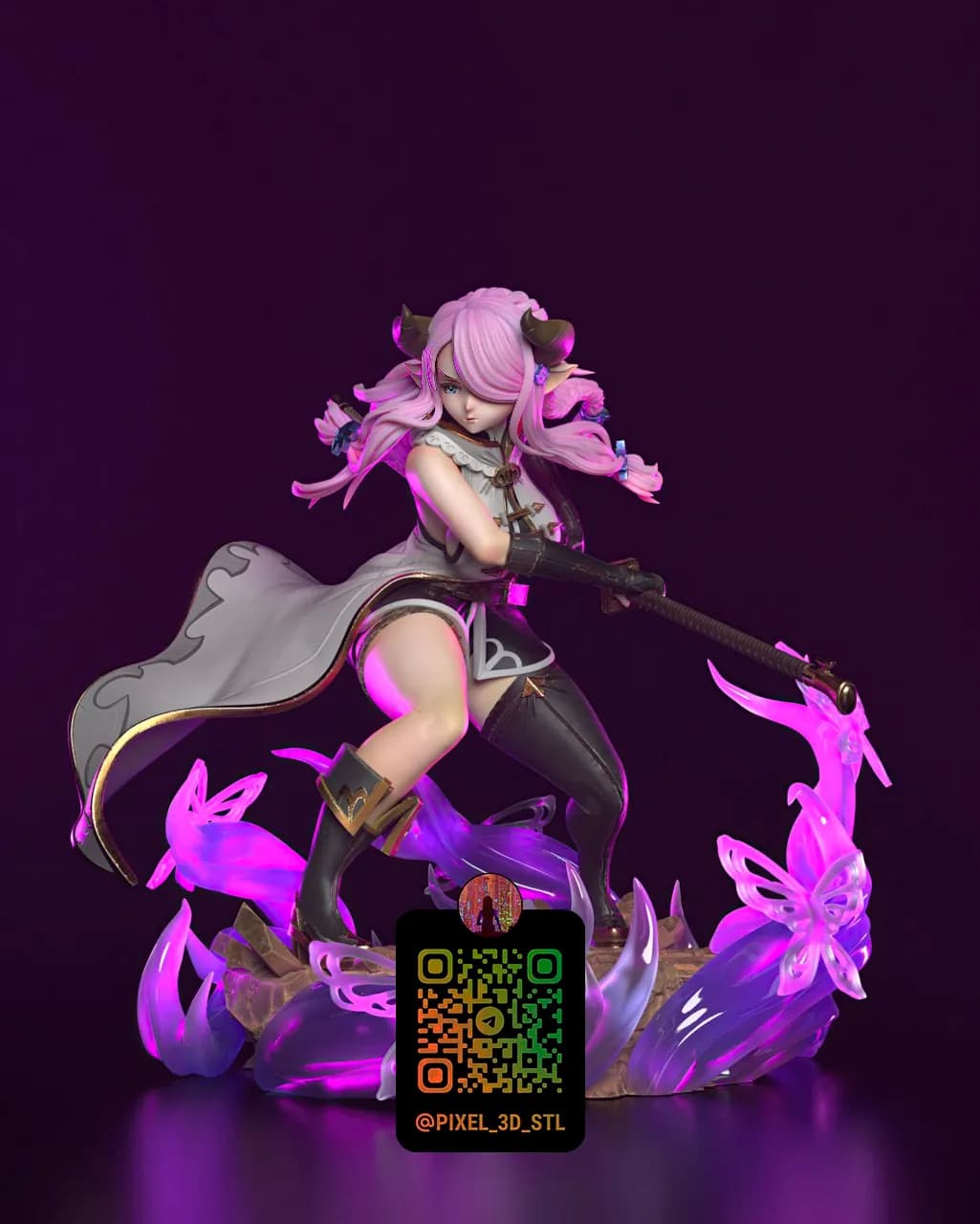 STL - Narmaya Granblue Fantasy