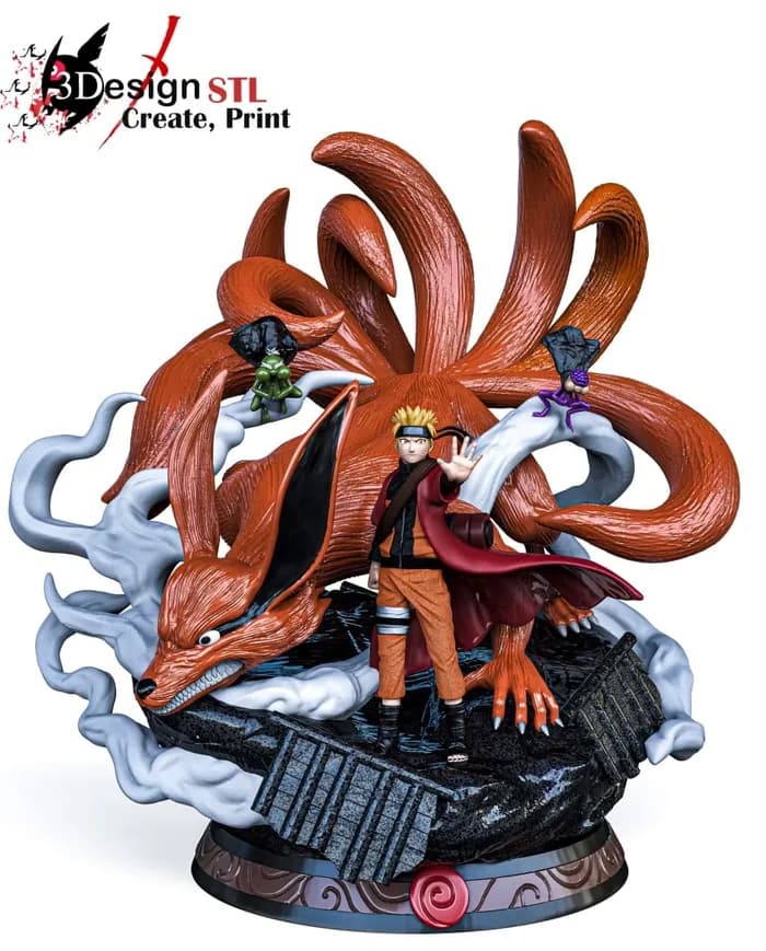 STL - naruto kyubii new
