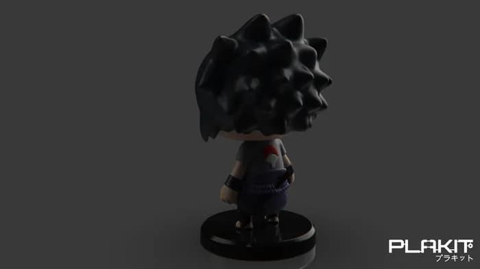 STL - naruto sasuke plakit 2 render 2