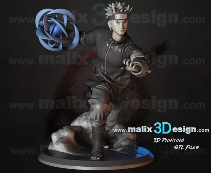 STL - Naruto Uzumaki figura