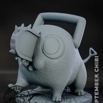 STL - neftea - chibi pochita