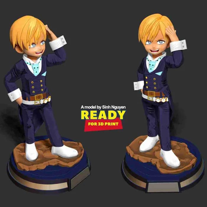 STL - neito monoma my hero academia render 4