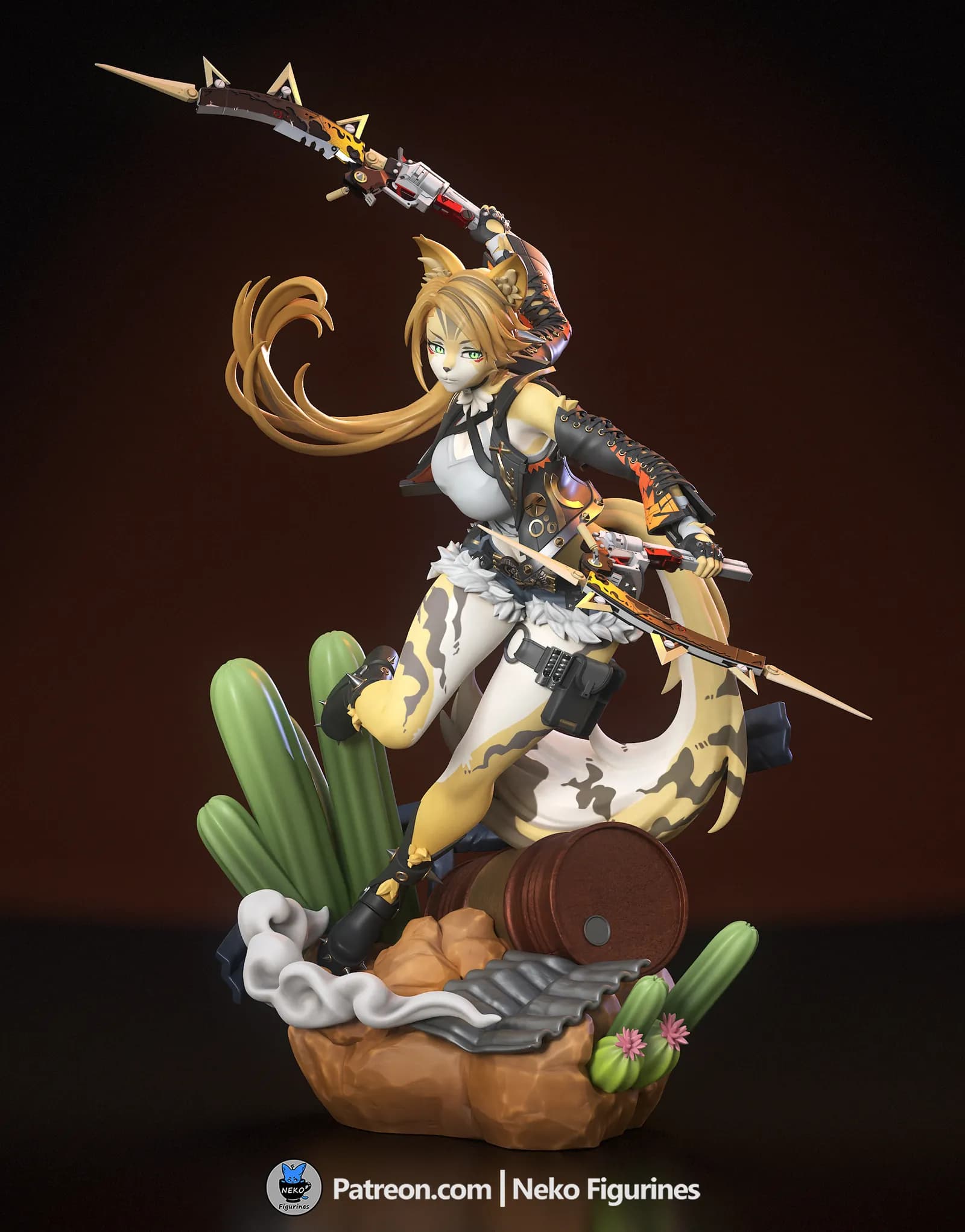 STL - Neko guerrera Zenless Zone Zero