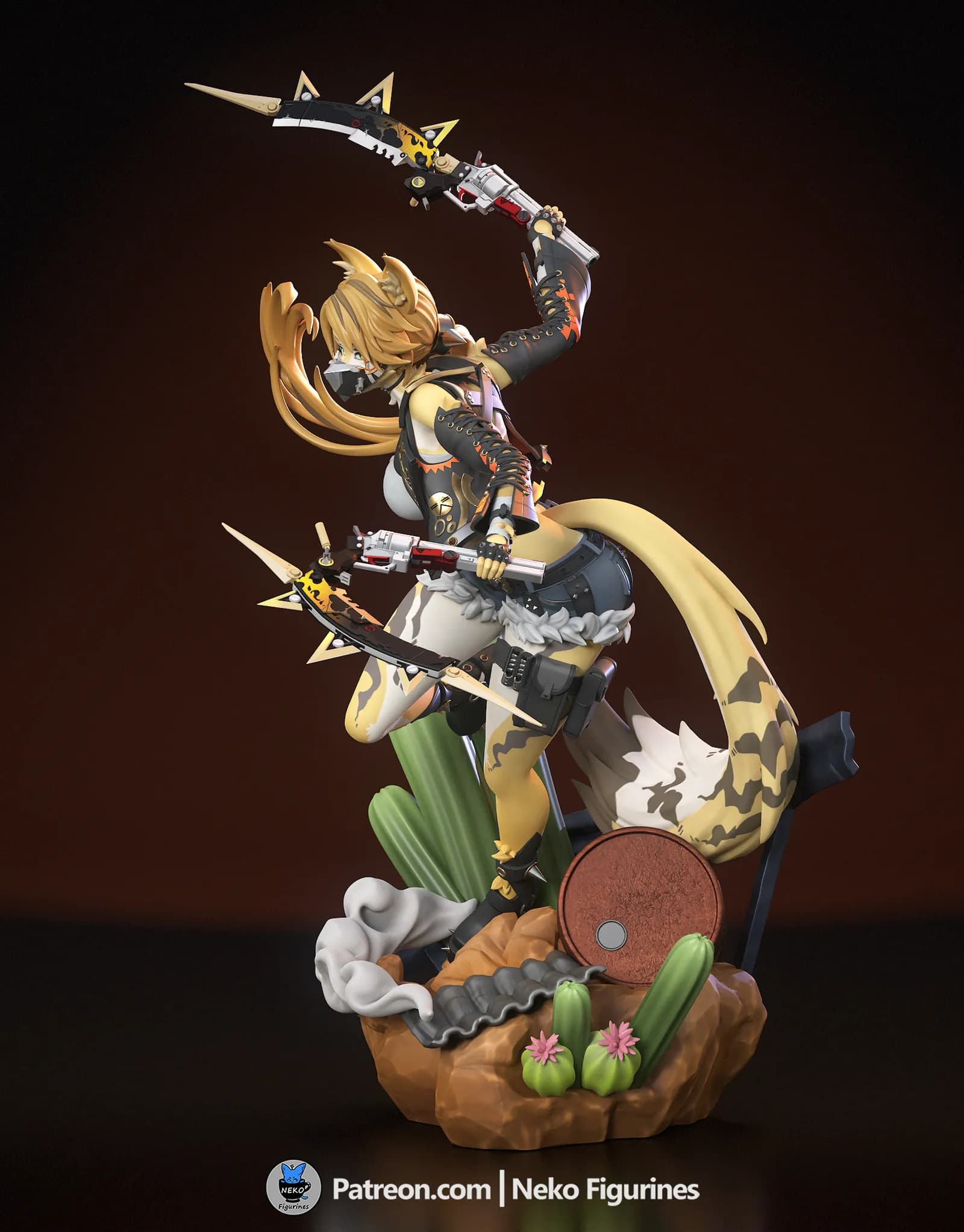 STL - Neko guerrera Zenless Zone Zero
