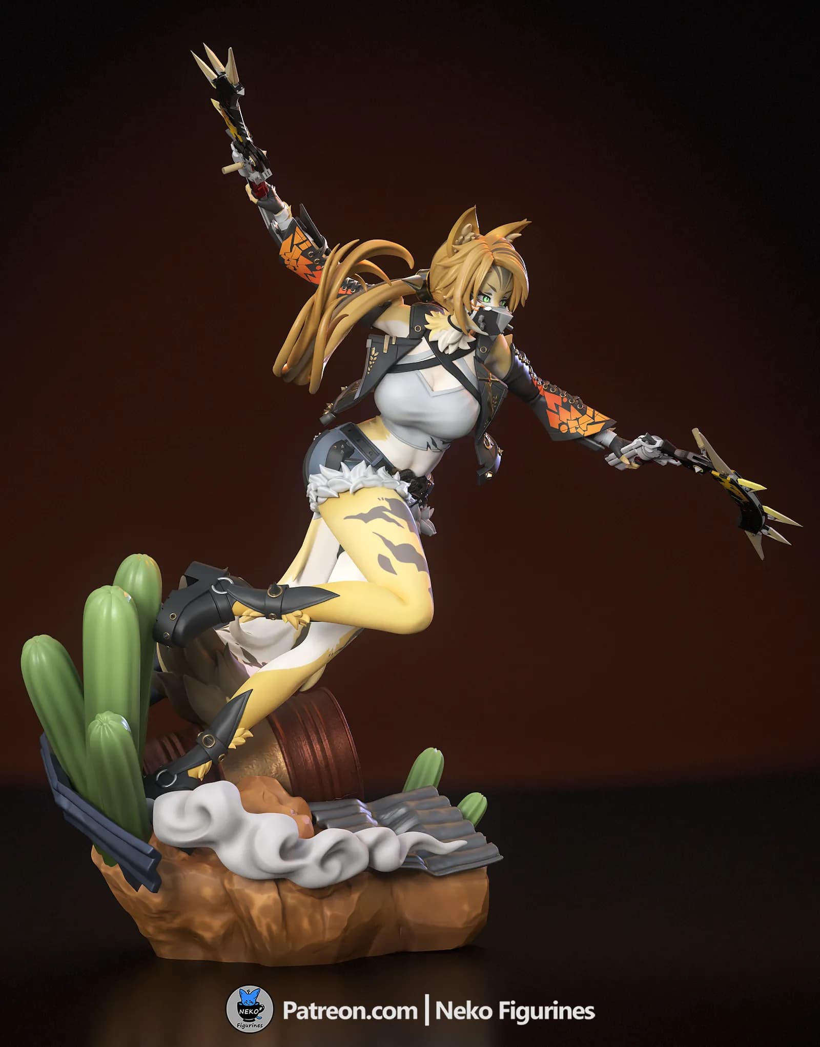 STL - Neko guerrera Zenless Zone Zero