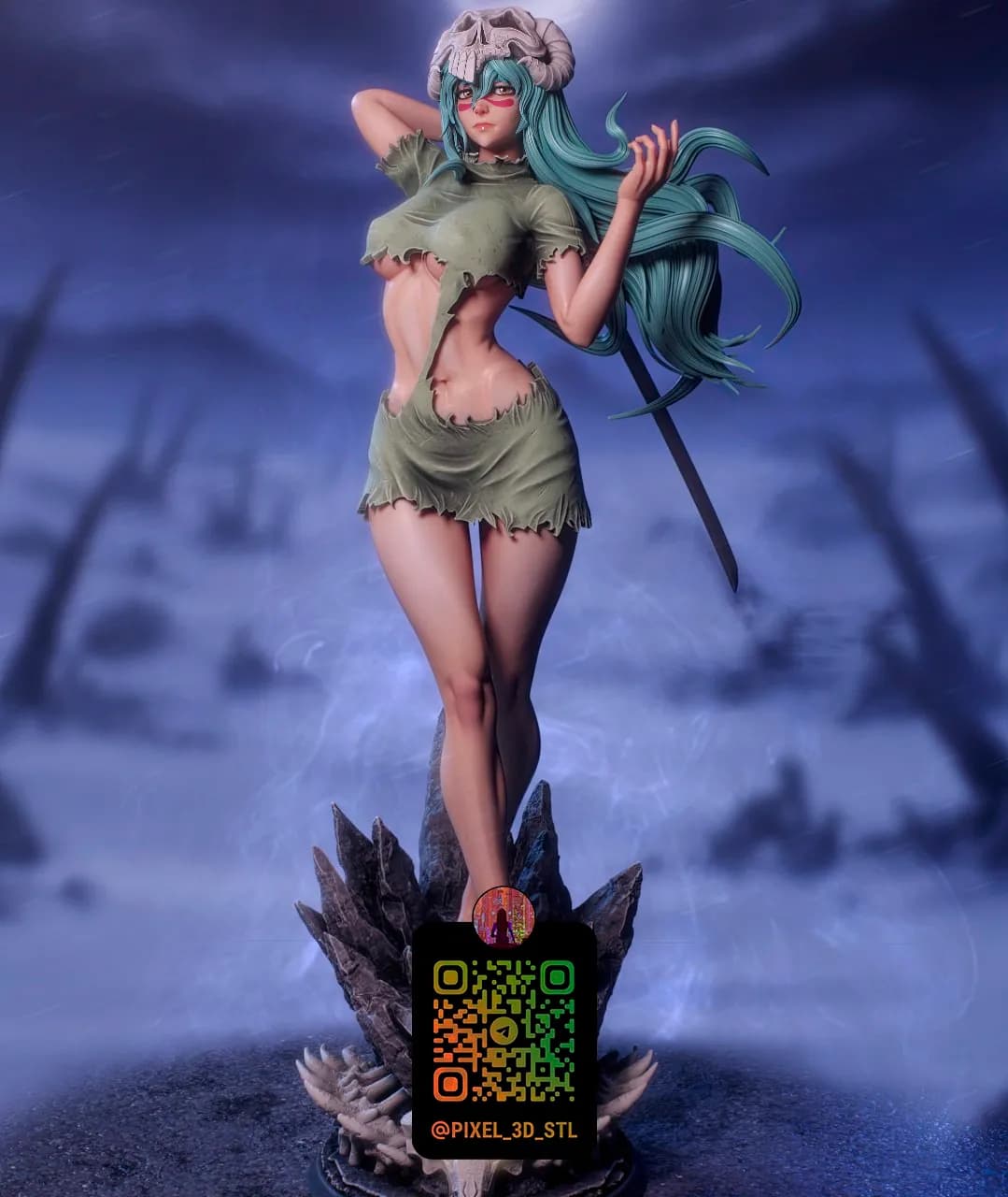 STL - Nelliel Tu Odelschwanck Bleach 4