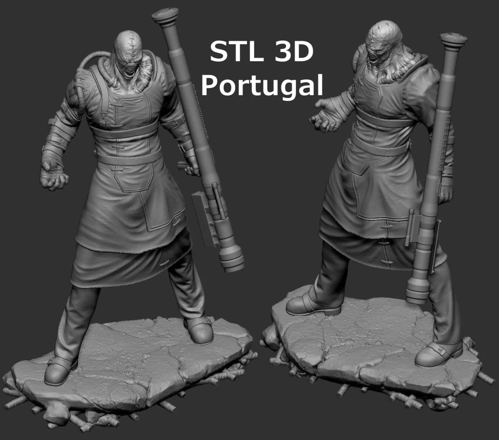 STL - Nemesis (split & keyed) render 2