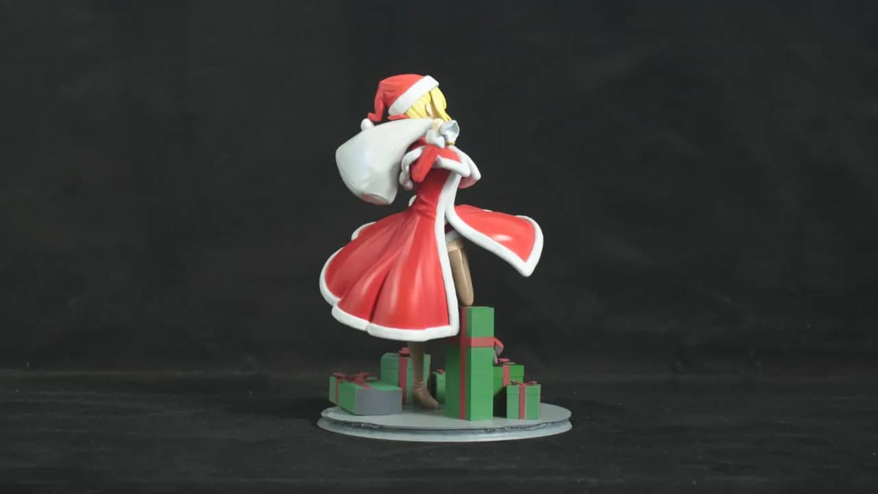STL - Nero Claudius Santa render 3