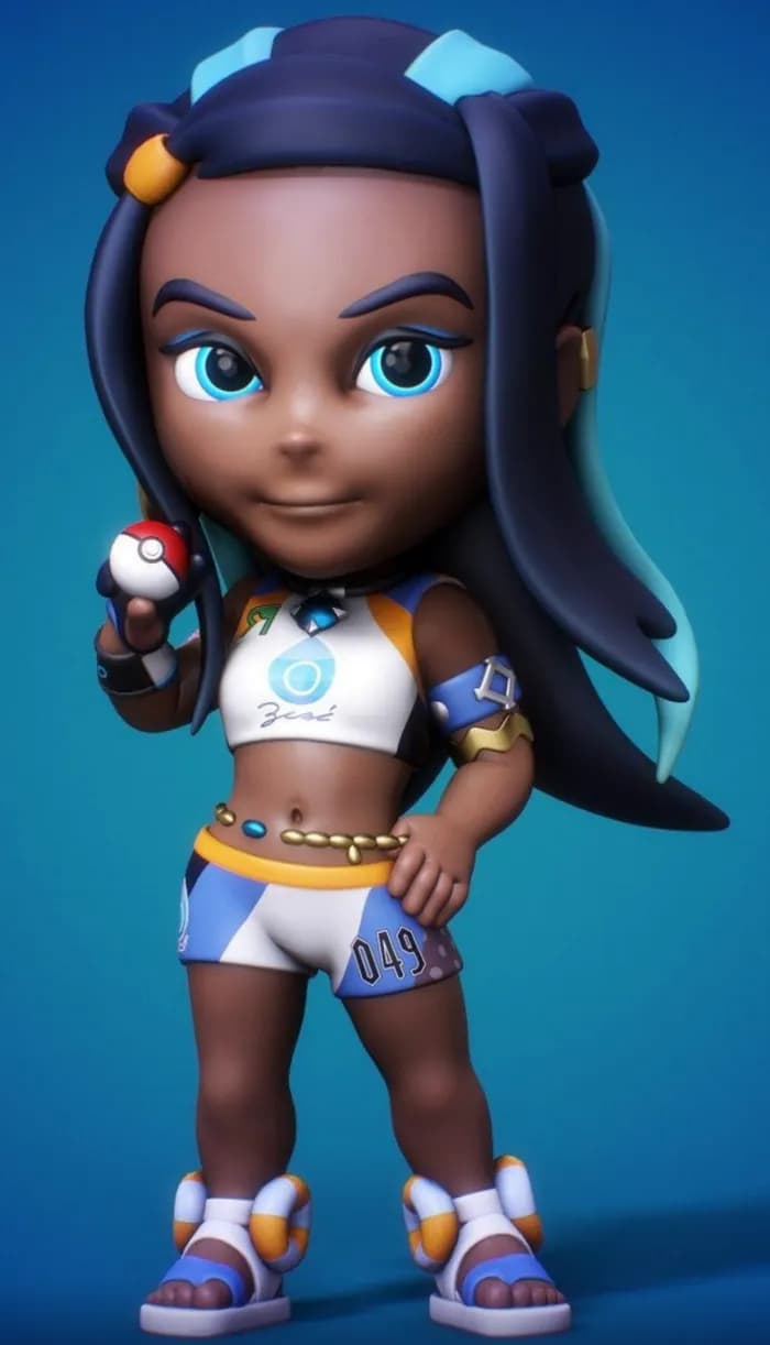 STL - nessa figurine obj