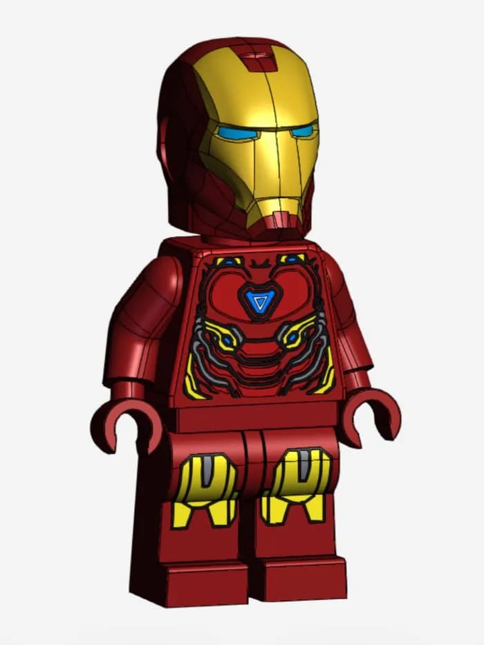STL - new ironman lego