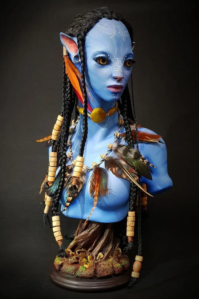 STL - Neytiri+Avatar+Bust