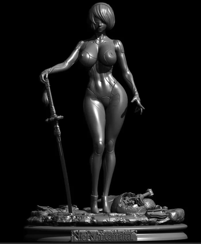 STL - nier 2b robot sp rare