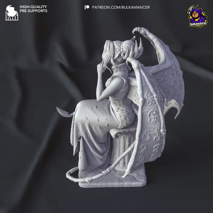 STL - Nocticula La Reina Redentora render 2