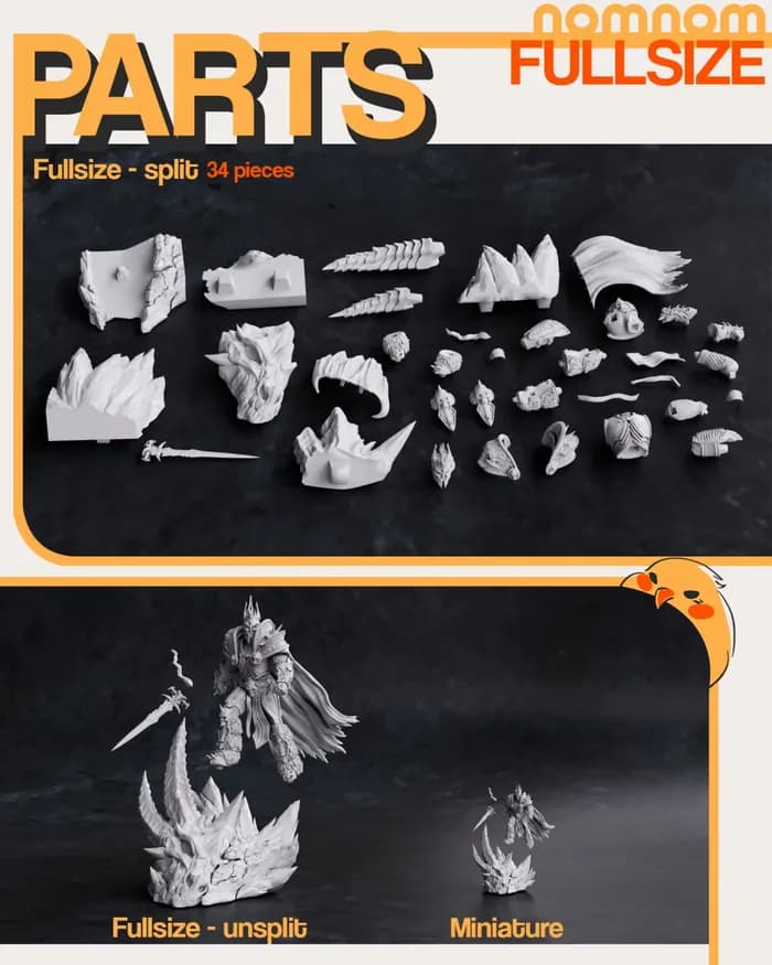 STL - nomnom arthas render 5