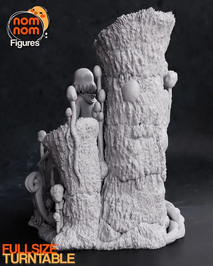 STL - nomnom nausicaa render 3