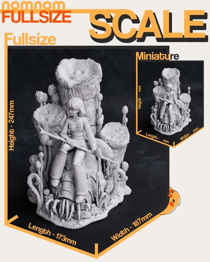 STL - nomnom nausicaa render 4