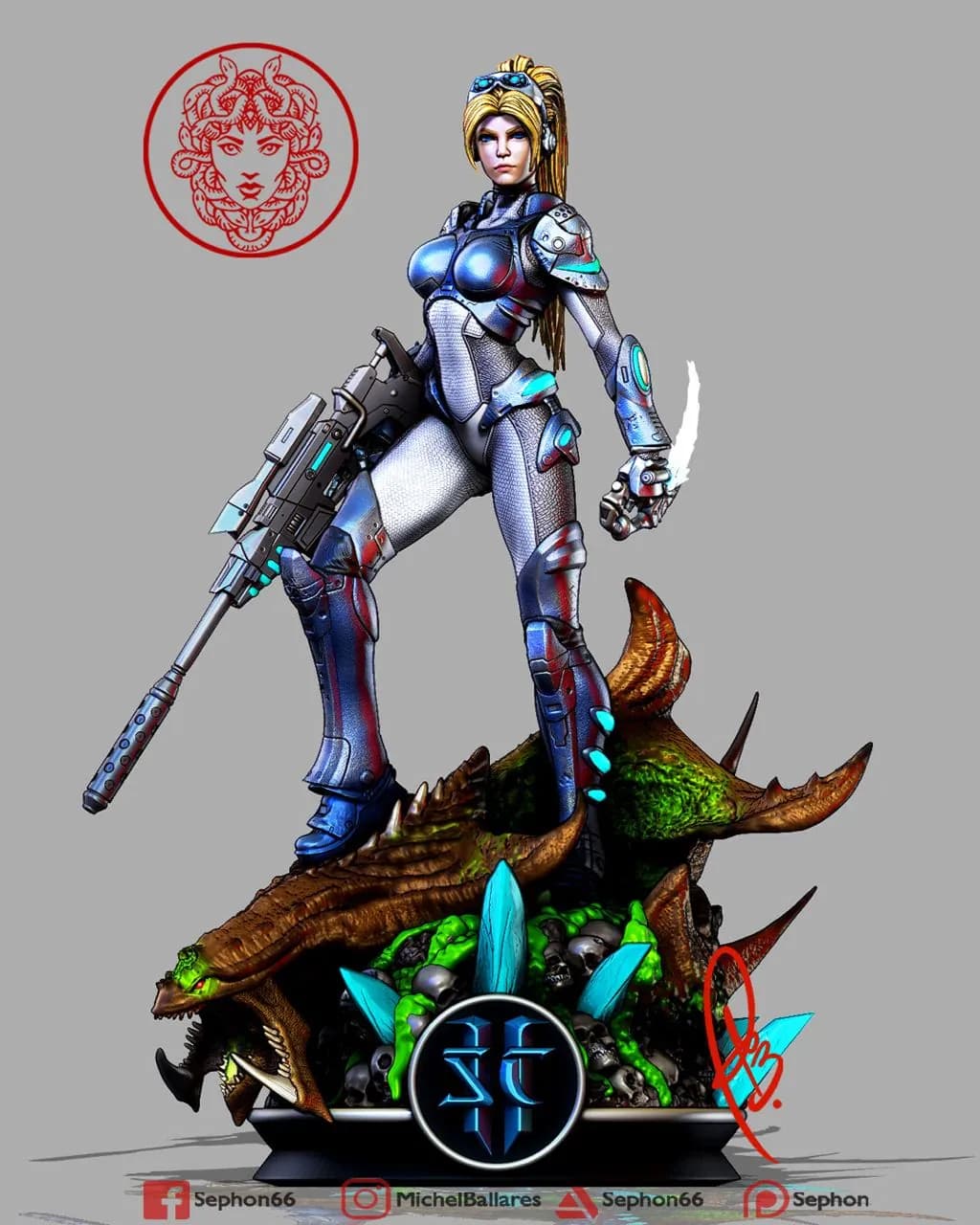 STL - Nova Starcraft Figura de Acción