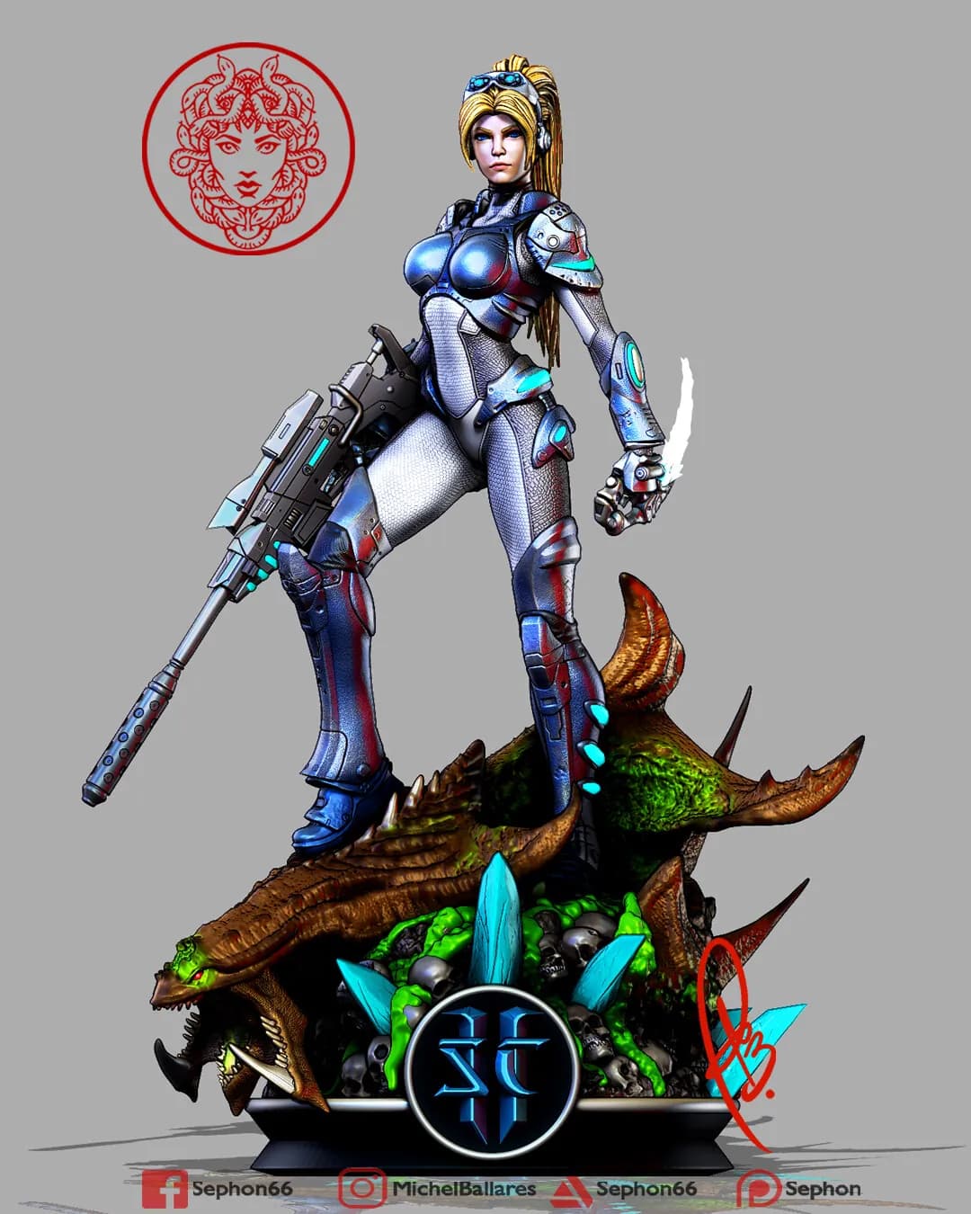STL - Nova Starcraft Figura de Acción