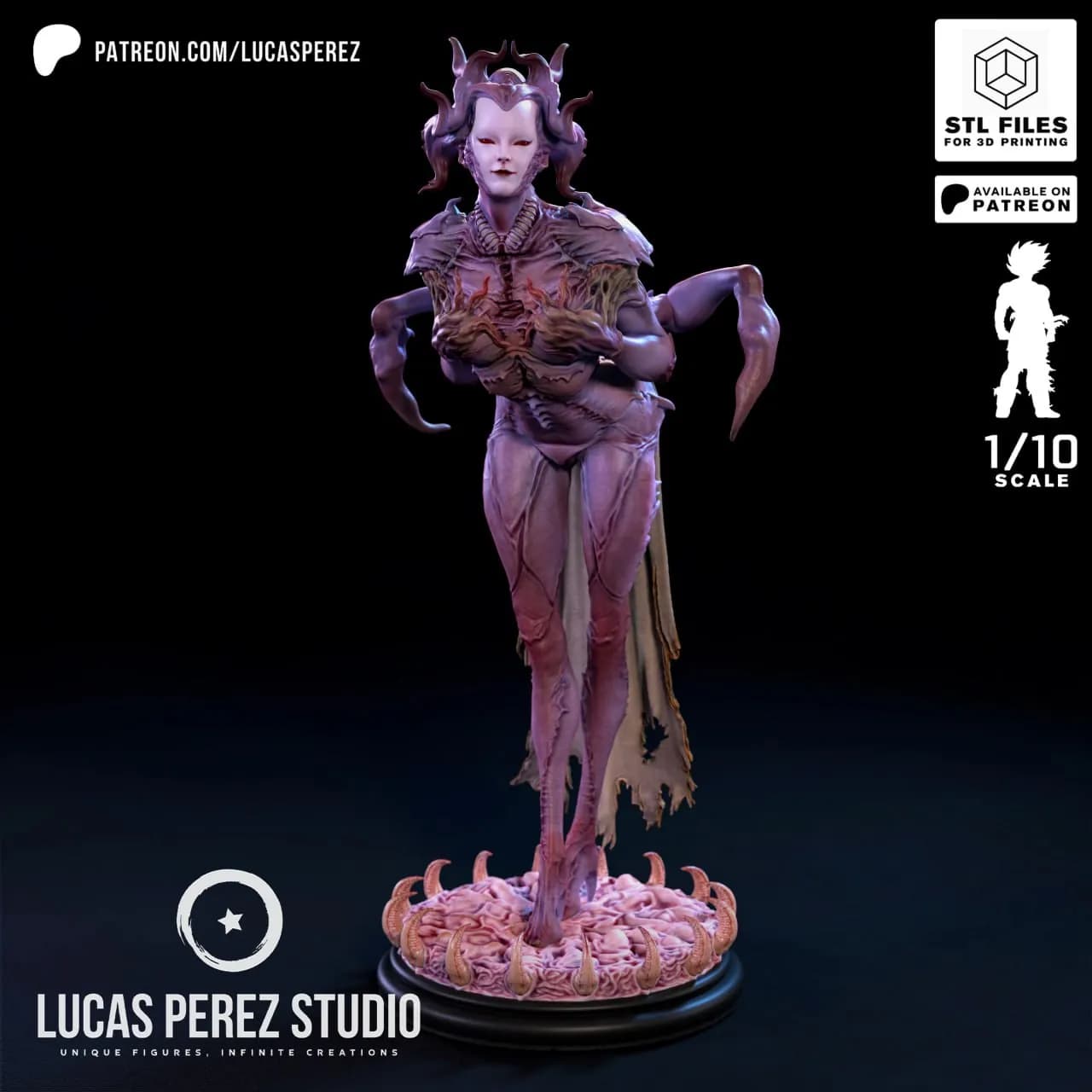 STL - Nyakumi figura de horror