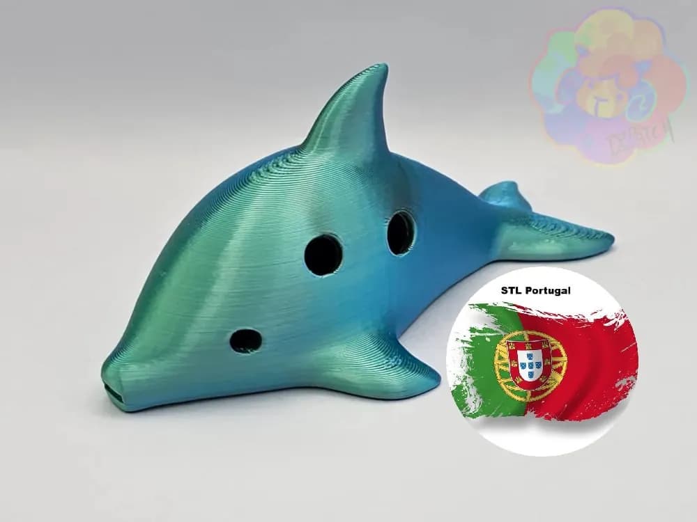 STL - Ocarina de delfín