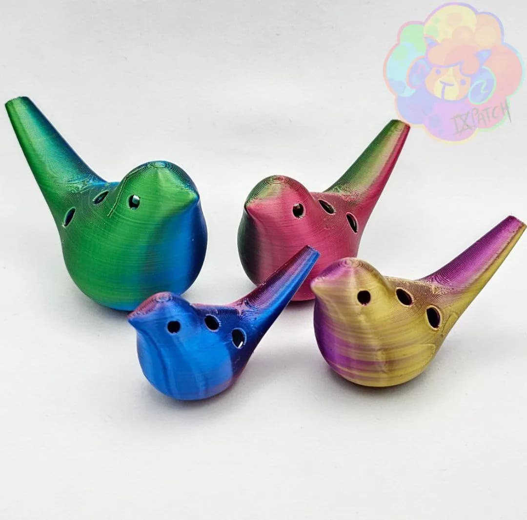 STL - Ocarina de pájaro