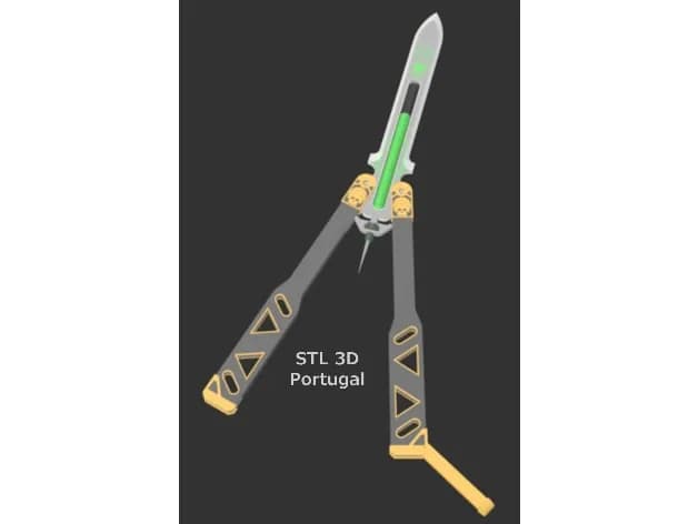 STL - Octane's Stim Butterfly Knife