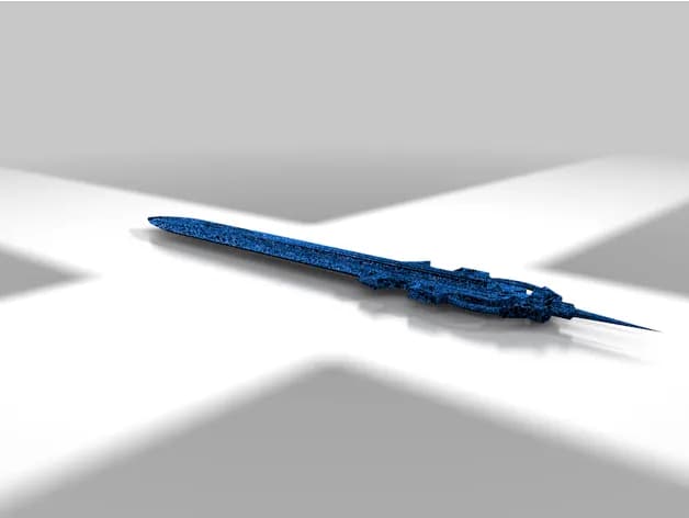 STL - Octane's Stim Butterfly Knife render 2