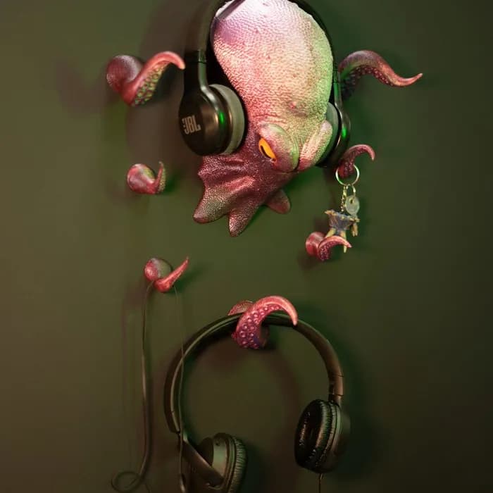 STL - octopus hanger stls