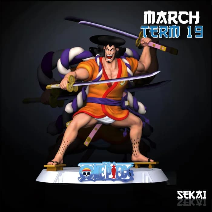 STL - oden sculpture sekai 3d modelsrar