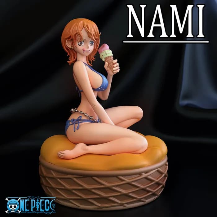 STL - one piece nami bikini (st krojak)