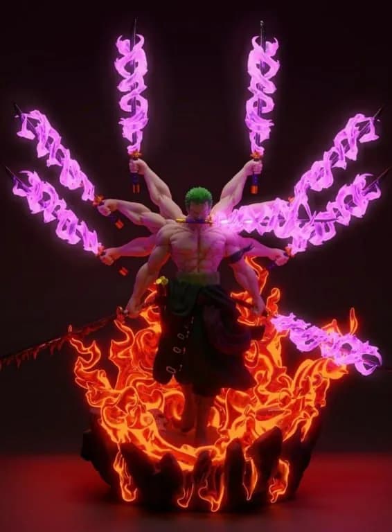 STL - one piece zoro ashura