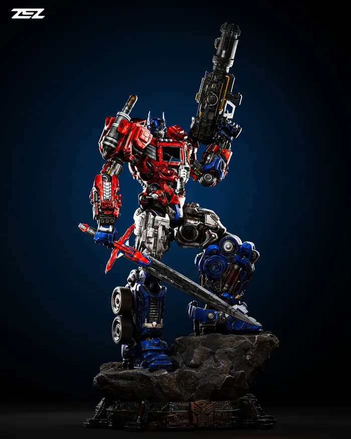 STL - Optimus Prime Coleccionable render 4