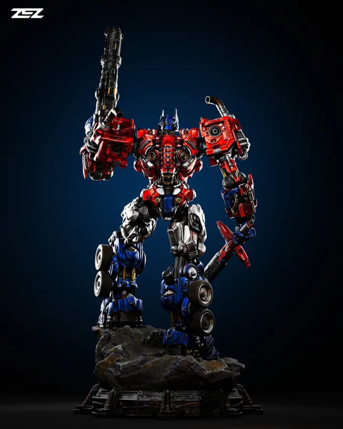 STL - Optimus Prime Coleccionable render 5