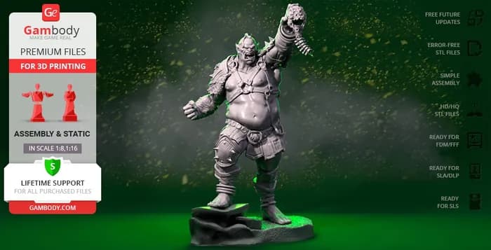 STL - orc the executioner gambody